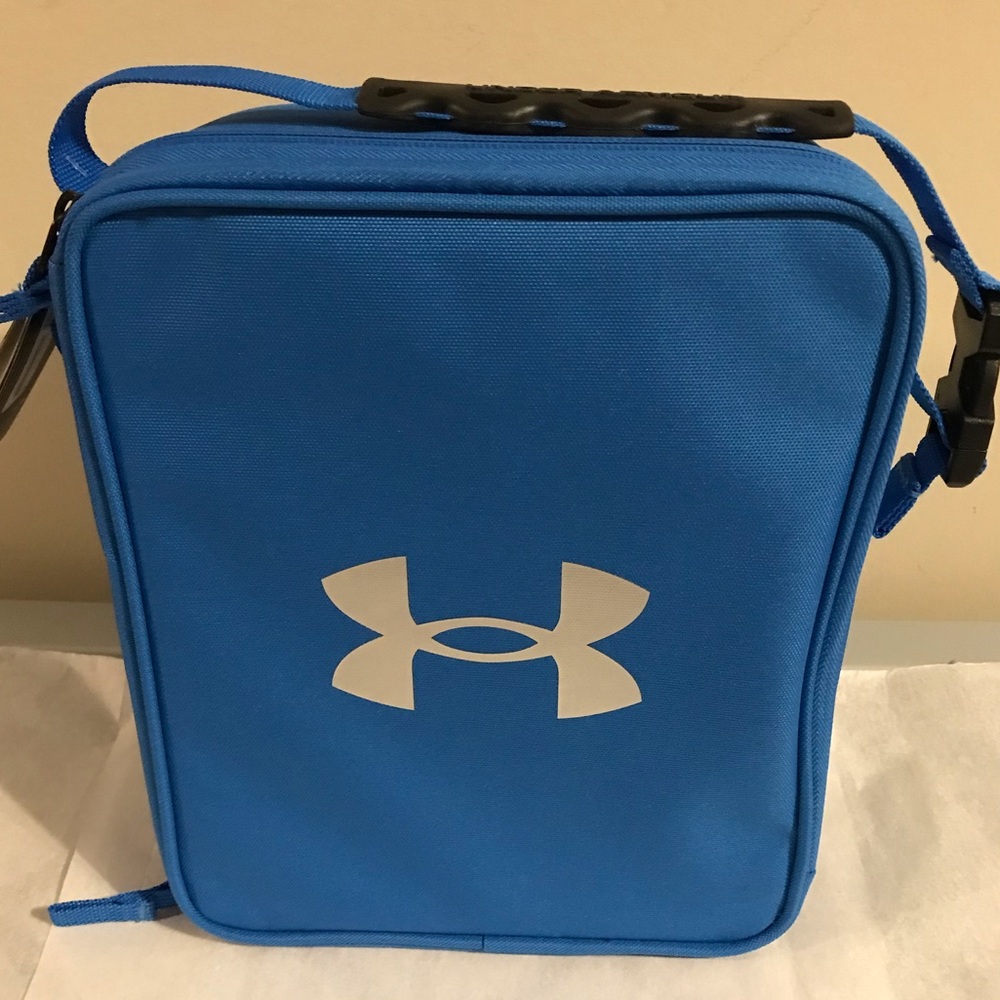 Under Armour Bright Blue Dopp Kit with White Logo
